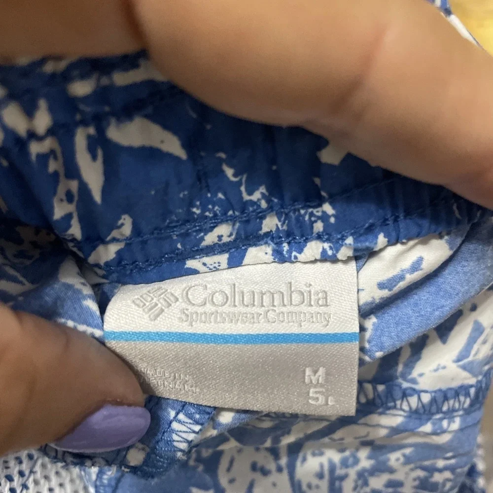 Columbia PFG Clearwater Shores Omni-Shade UPF 50‎ Swim Trunk Blue Size M